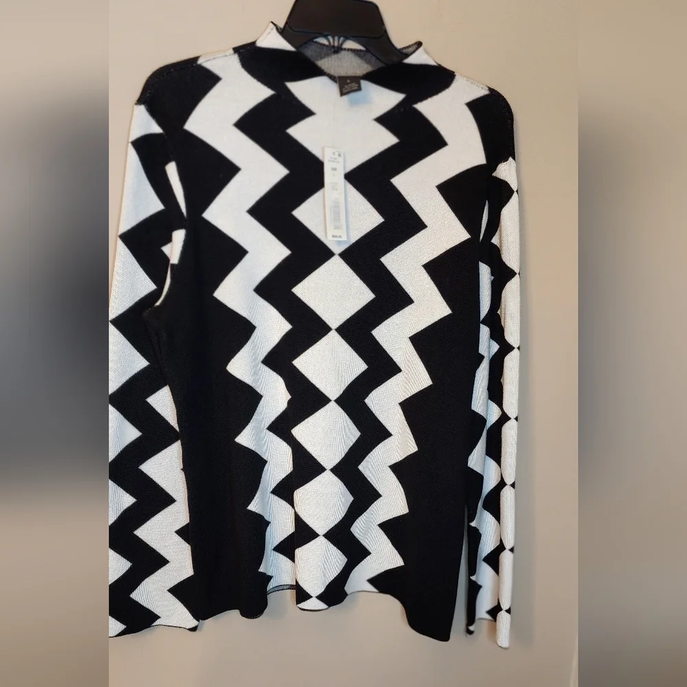 Investment printed sweater